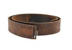 Brown Leather Wehrmacht Equipment Belt