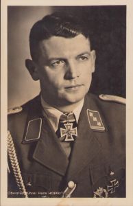 Ritterkreuzträger Postcard Obersturmführer Hans Hoffritz