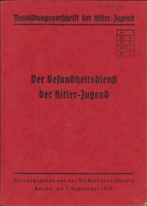 Der gesundheitsdienst der Hitler-Jugend (1939)