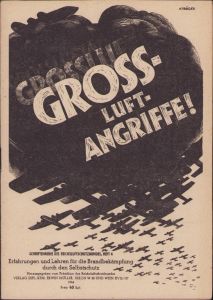 'Gross Luftangriffe' Booklet 