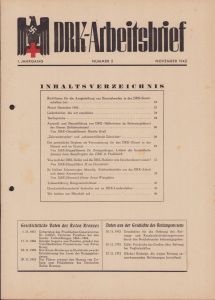 DRK-Arbeitsbrief (November 1942)