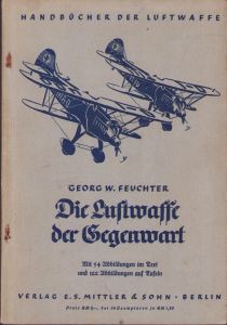 'Die Luftwaffe der Gegenwart' Booklet 1936