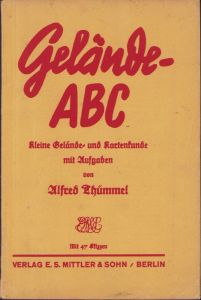 'Gelände-ABC' Terrain Instruction Booklet (1934)