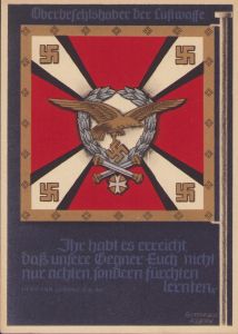'Oberbefehlshaber der Luftwaffe' Postcard