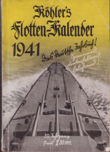 Marine Flotten-Kalender 1941