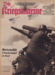 'Die Kriegsmarine 1942 Heft 19' Magazine