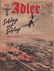 Italian/German 'Der Adler 17 Sept. 1940' 