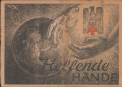 Rare DRK Book 'Helfende Hände' 1943