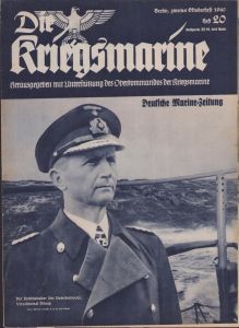 'Die Kriegsmarine 1940 Heft 20' Magazine