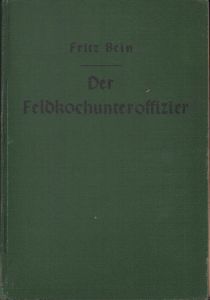 Rare 'Der Feldkochunteroffizier' Book
