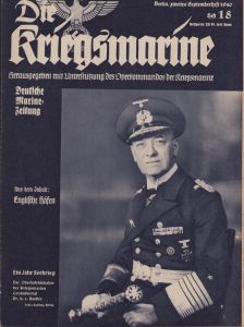 'Die Kriegsmarine 1940 September Heft 18' Magazine