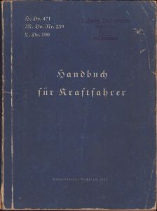 Handbuch für Kraftfahrer 1942