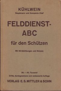 'Felddienst-ABC' Instruction Booklet 1933