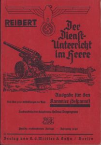 Wehrmacht 'Kanonier bespannt' Reibert 1940 