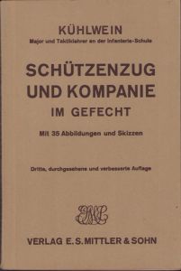 'Schützenzug und kompanie im Gefecht' Booklet 1934