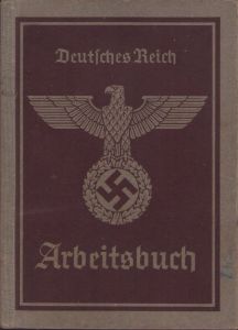 Deutsches Reich Arbeitsbuch (Radio-Werke)