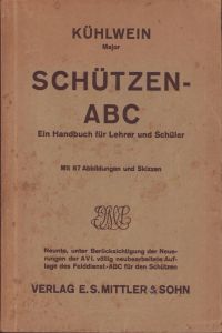 Inf.Rgt.37 Related 'Schützen-ABC' Instruction Booklet