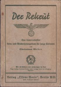 'Der Rekrüt' Book (1934)
