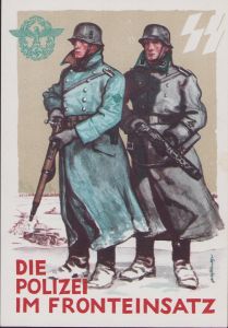 'Tag der Deutschen Polizei' Propaganda Postcard
