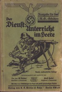 Early Wehrmacht s.MG Reibert Handbook 1937