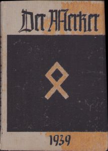 Deutsche Jugend VDA 'Der Merker 1939' Jahrbuch