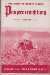 WH Issued Foreign Panzervernichtung Instruction Booklet 1941
