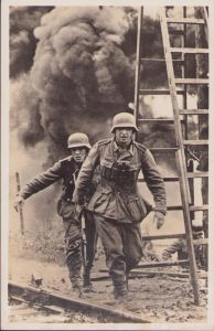 Panzerfahrer StuG Postcard