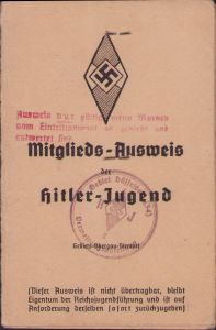 1940 Dated Hitler-Jugend Ausweis