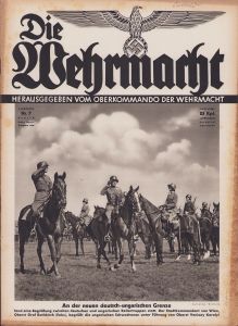'Die Wehrmacht Erste April 1938' Magazine
