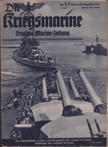 'Die Kriegsmarine Erstes Augustheft 1940' Magazine