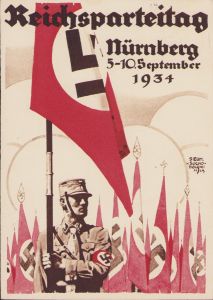 'Reichsparteitag Nürnberg 5-10 Sept. 1934' Postcard