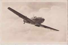 Jagdeinsitzer Messerschmitt Me 109 Postcard