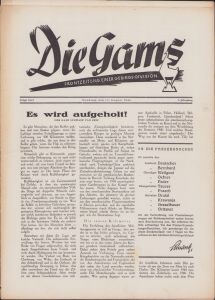 'Die Gams Frontzeitung 13.August 1944'