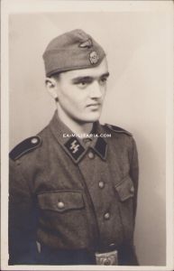 1944 Dated Waffen-ᛋᛋ Soldier's Portrait (Ede,NL)