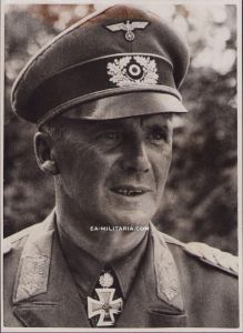 Ritterkreuzträger Panzer General Herr Press Photo