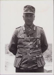 Ritterkreuzträger General Nehring Press Photo