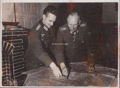 Generalleutnant der Waffen-ss Gille Press Photo (Wiking)