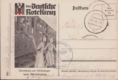 DRK-Helferinnen Postkarte 1942 (Vlissingen)