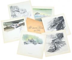 Rare 'Mit Unseren Panzern im Osten' Sketches 1943