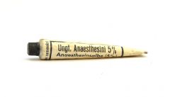 Wehrmacht 'Anaesthesinsalbe' tube