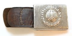 Rare! WH Heer Buckle with tab (W.Binder 1937)