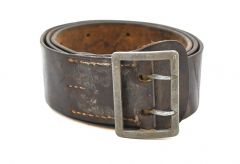 Brown Leather Wehrmacht Officer's Belt