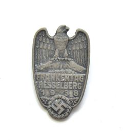 Frankentag Hesselberg 1938 abzeichen