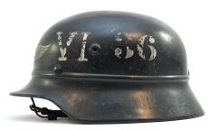 M40 Beaded Luftschutz Helmet  (Q68!)