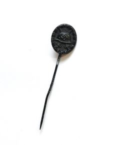 Black VWA stickpin