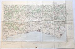 German Issued Map of Brighton