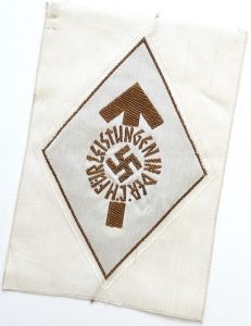 HJ Leistungsabzeichen in Bronze Cloth Version (RZM)