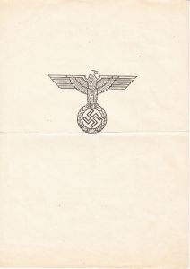 Ehrenblatt Des Deutschen Heeres (17.Mai 1944)