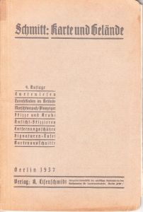 Karte und Gelände' Instruction Booklet (1937)