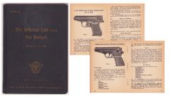 Rare 'Die Pistolen 7,65mm der Polizei' Booklet 1938